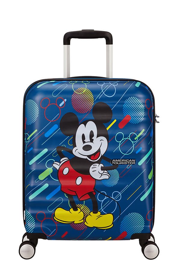 American Tourister Disney Wavebreaker 55cm Cabin Spinner | Mickey Future Pop - KaryKase