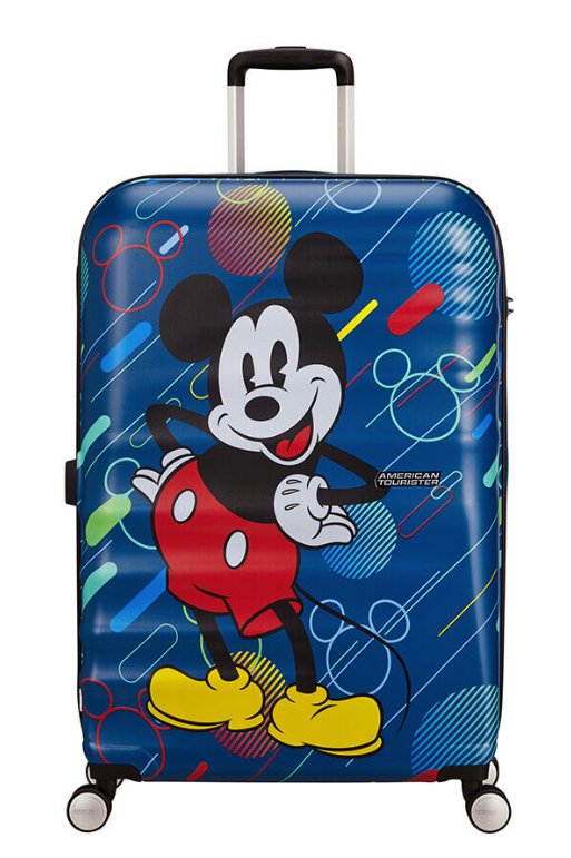 American Tourister Disney Wavebreaker 77cm Spinner | Mickey Future Pop - KaryKase