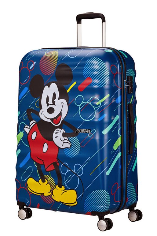 American Tourister Disney Wavebreaker 77cm Spinner | Mickey Future Pop - KaryKase