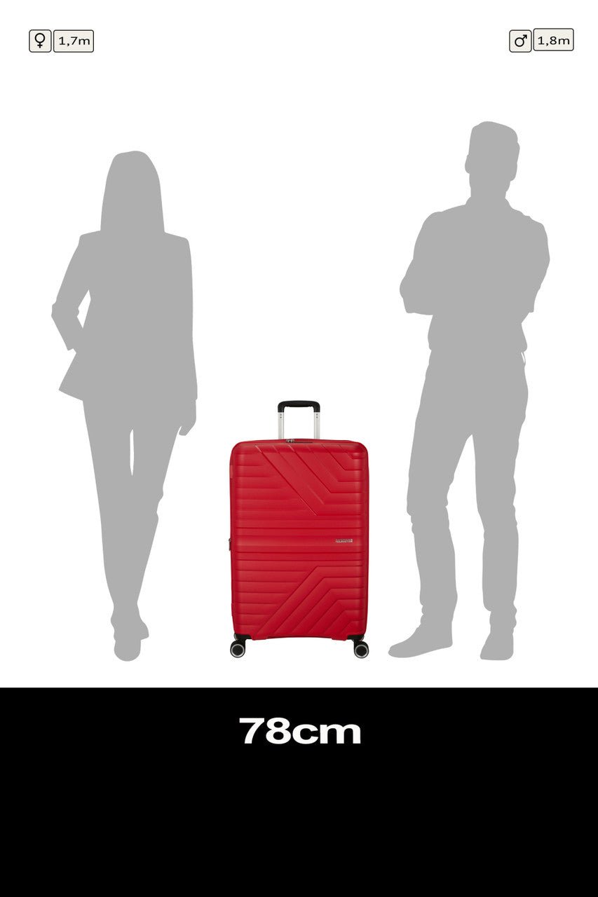 American Tourister Flytwist Spinner Expandable 78cm - KaryKase