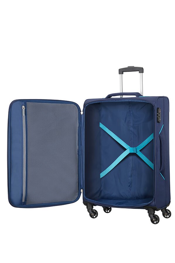 American Tourister Holiday Heat Spinner 67cm Medium Spinner | Navy - KaryKase