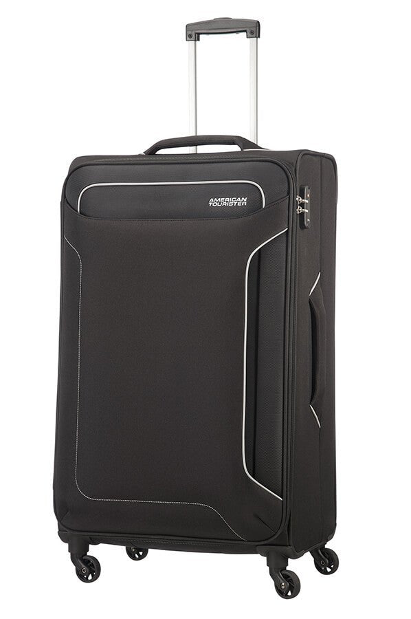 American Tourister Holiday Heat Spinner 79cm Large Spinner | Black - KaryKase