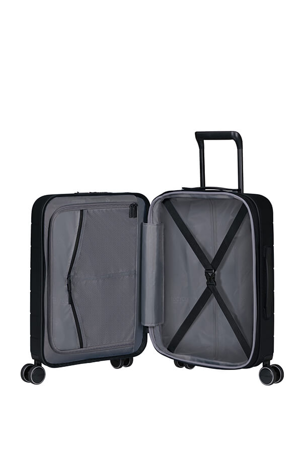 American Tourister Novastream 55cm Expandable Cabin Spinner | Dark Slate - KaryKase