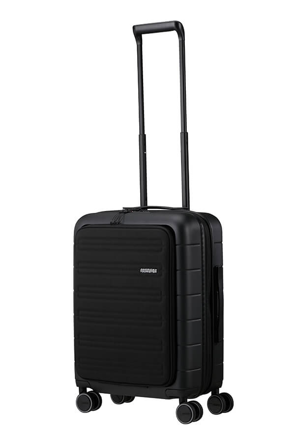 American Tourister Novastream 55cm Expandable Cabin Spinner - Laptop Compartment | Dark Slate - KaryKase