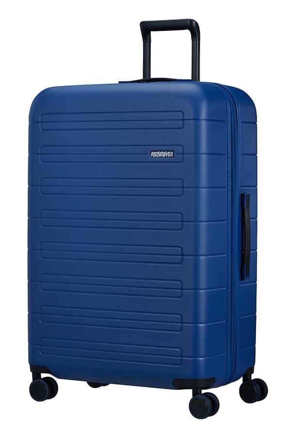 American Tourister Novastream 77cm Expandable Large Spinner | Navy Blue - KaryKase