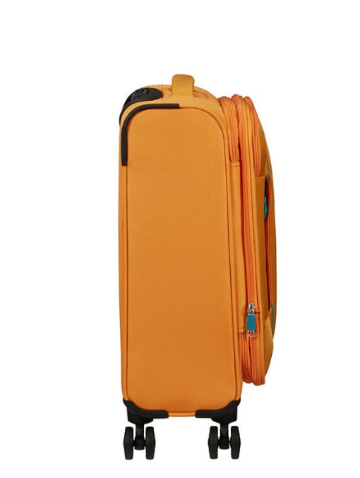 American Tourister Pulsonic 55cm Cabin Spinner - Expandable | Sunset Yellow - KaryKase