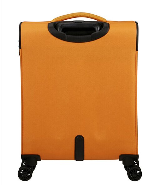 American Tourister Pulsonic 55cm Cabin Spinner - Expandable | Sunset Yellow - KaryKase