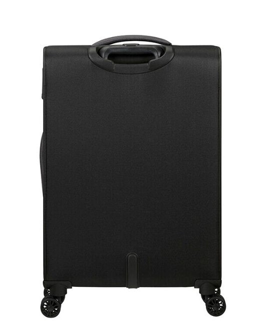 American Tourister Pulsonic 68cm Medium Spinner - Expandable | Black - KaryKase