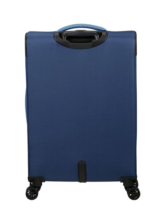 American Tourister Pulsonic 68cm Medium Spinner - Expandable | Combat Navy - KaryKase