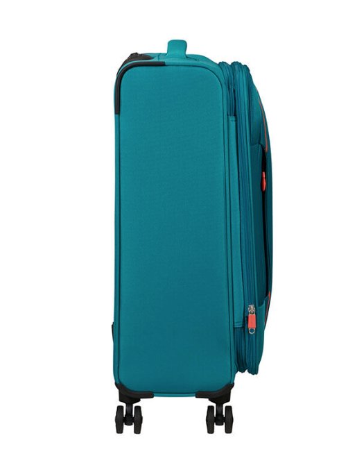 American Tourister Pulsonic 68cm Medium Spinner - Expandable | Stone Teal - KaryKase