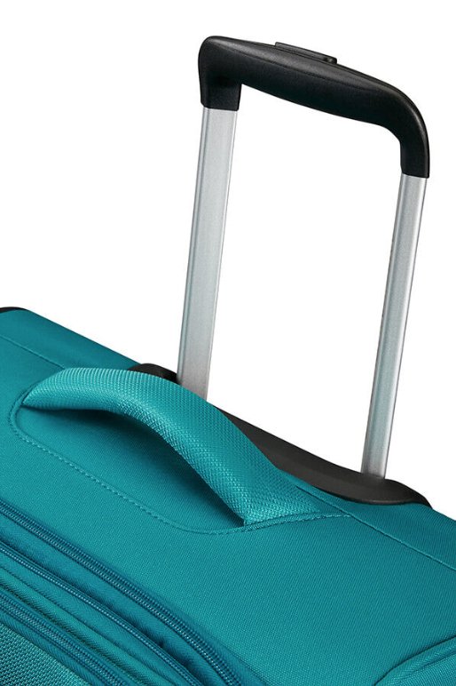 American Tourister Pulsonic 68cm Medium Spinner - Expandable | Stone Teal - KaryKase