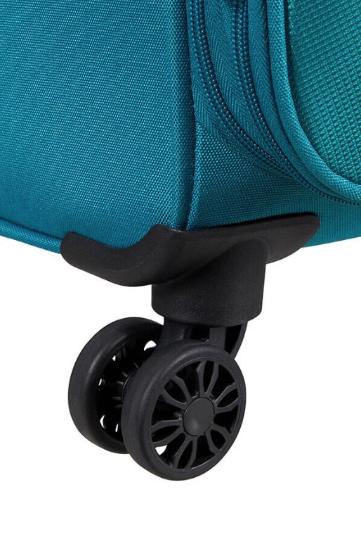 American Tourister Pulsonic 81cm Large Spinner - Expandable | Stone Teal - KaryKase
