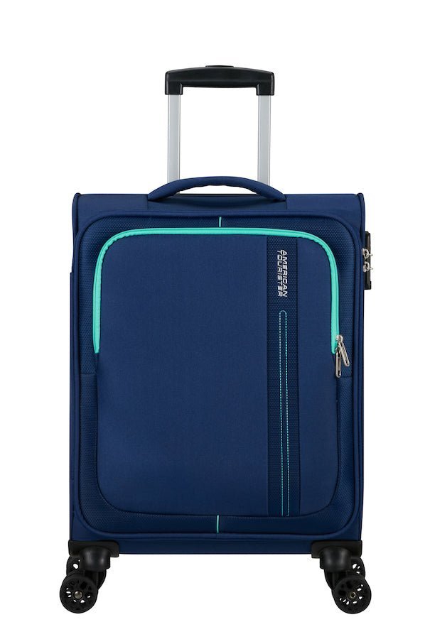 American Tourister Sea Seeker 55 cm cabin Spinner | Combat Navy - KaryKase