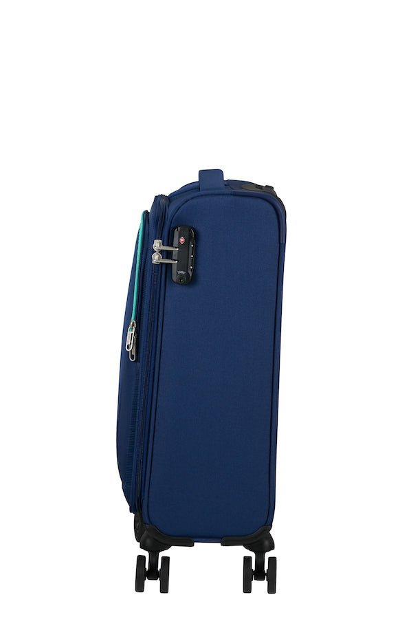 American Tourister Sea Seeker 55 cm cabin Spinner | Combat Navy - KaryKase