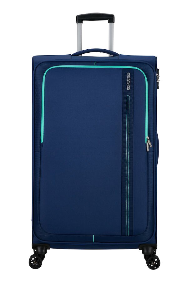 American Tourister Sea Seeker 80cm Extra Large Spinner | Combat Navy - KaryKase