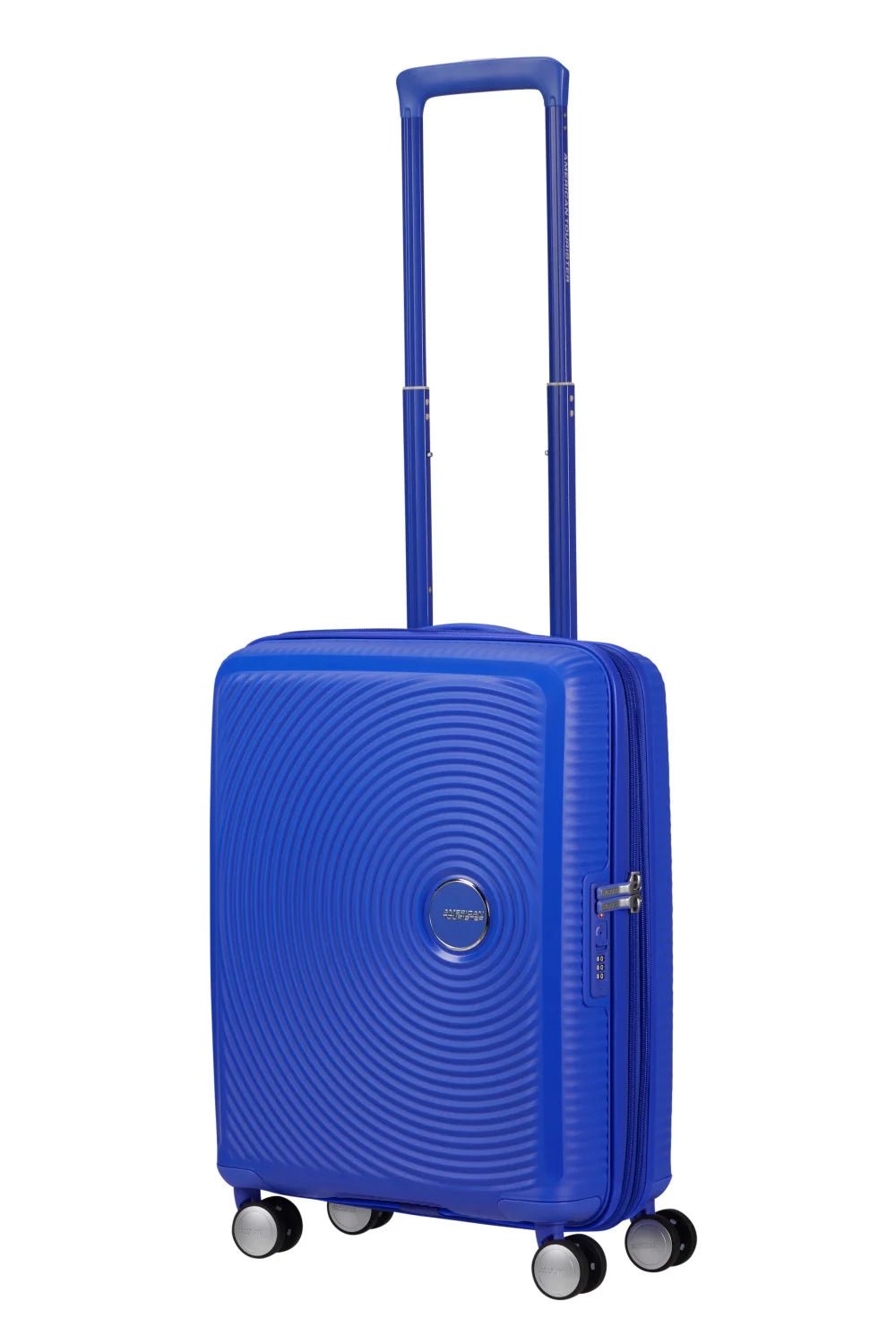 American Tourister Soundbox 55cm Cabin Spinner - Expandable | Cobalt Blue - KaryKase