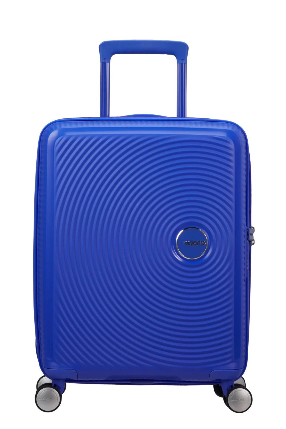 American Tourister Soundbox 55cm Cabin Spinner - Expandable | Cobalt Blue - KaryKase