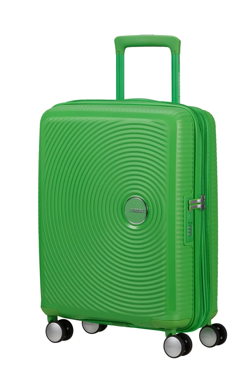 American Tourister Soundbox 55cm Cabin Spinner - Expandable | Grass Green - KaryKase