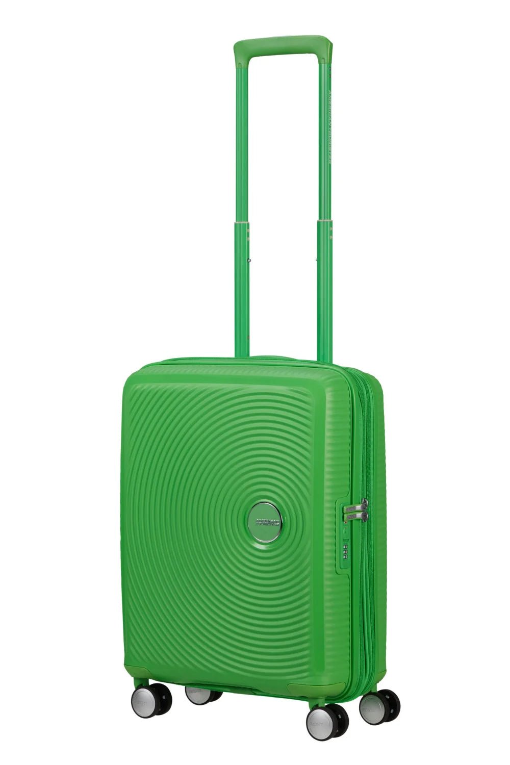 American Tourister Soundbox 55cm Cabin Spinner - Expandable | Grass Green - KaryKase