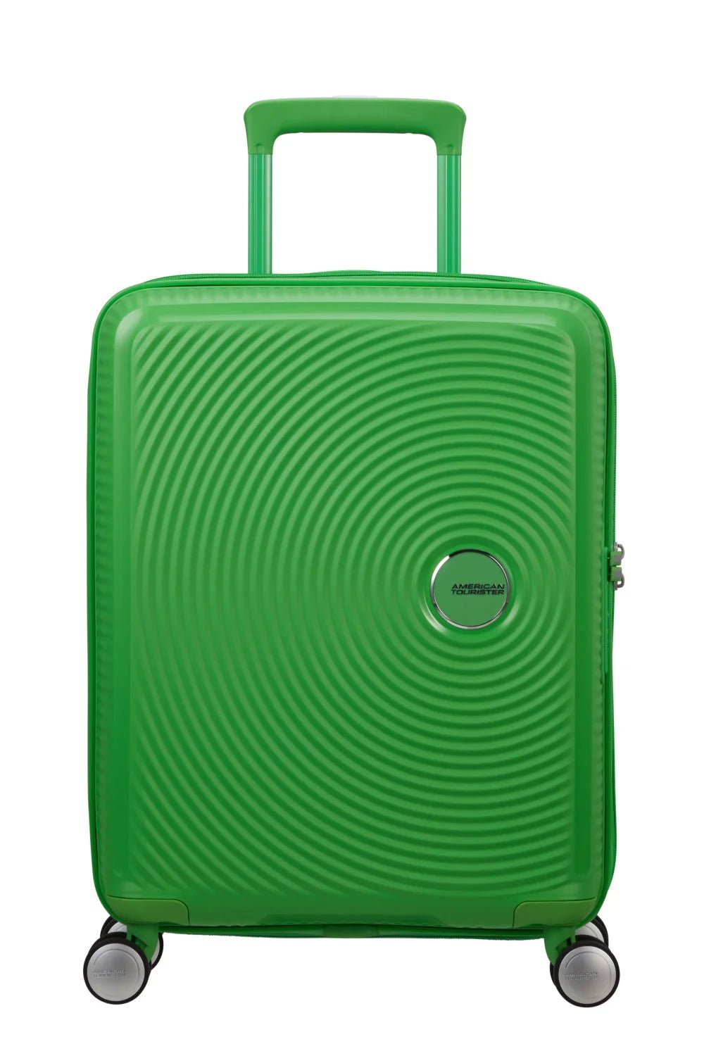 American Tourister Soundbox 55cm Cabin Spinner - Expandable | Grass Green - KaryKase