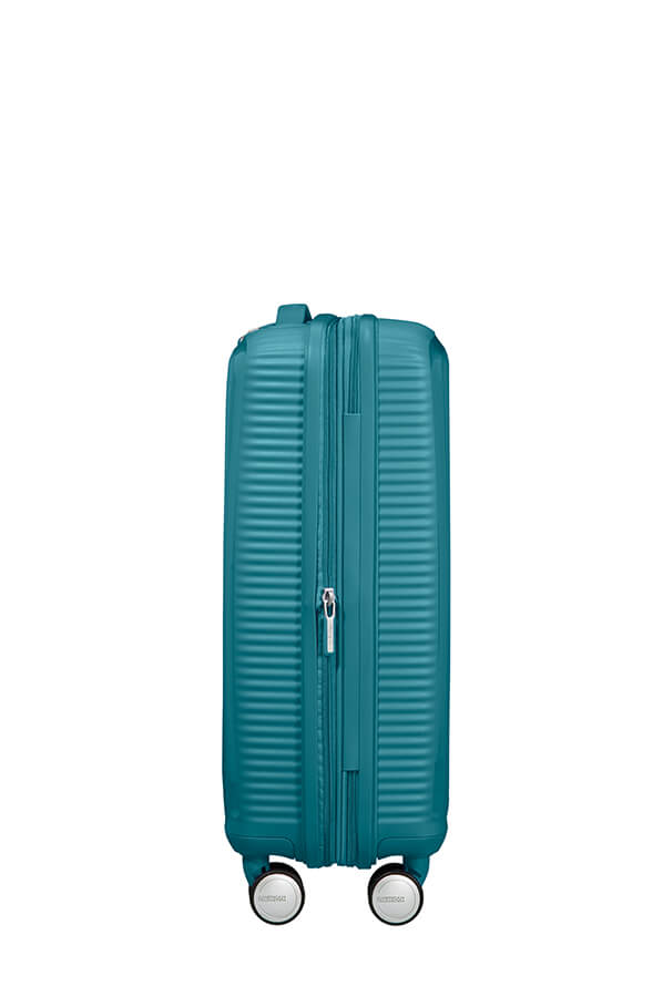 American Tourister Soundbox 55cm Cabin Spinner - Expandable | Jade Green - KaryKase