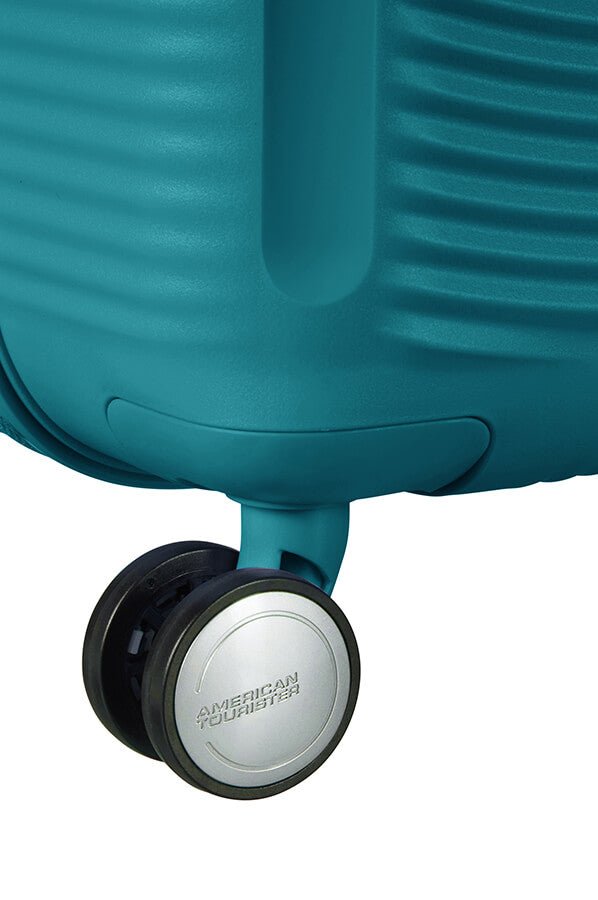 American Tourister Soundbox 55cm Cabin Spinner - Expandable | Jade Green - KaryKase