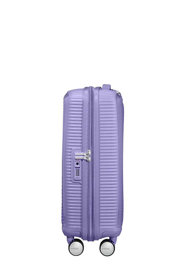 American Tourister Soundbox 55cm Cabin Spinner - Expandable | Lavender - KaryKase