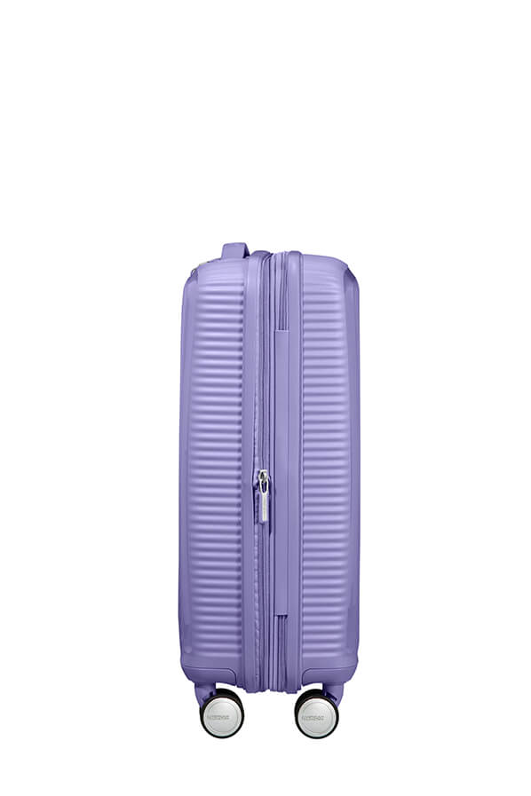 American Tourister Soundbox 55cm Cabin Spinner - Expandable | Lavender - KaryKase