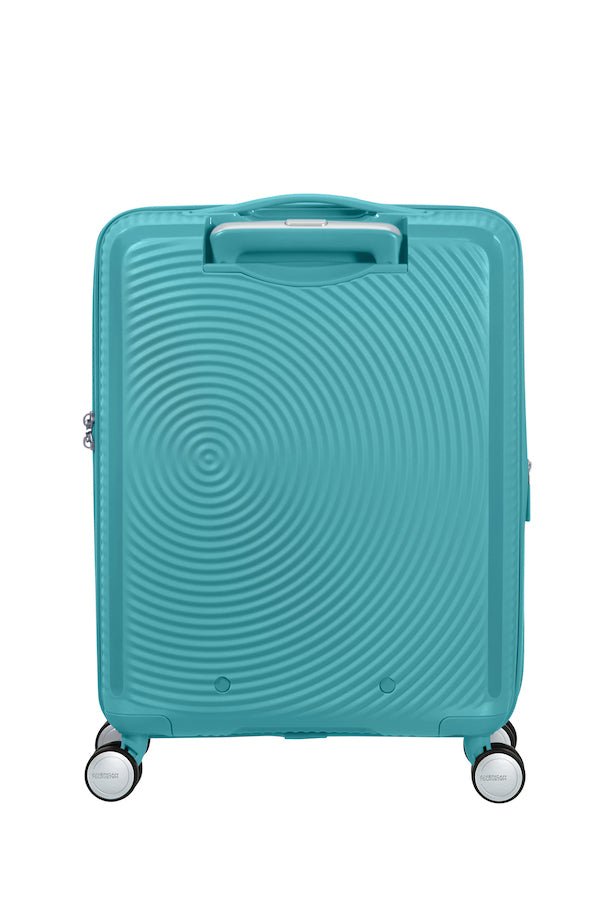 American Tourister Soundbox 55cm Cabin Spinner - Expandable | Turquoise Tonic - KaryKase