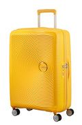 American Tourister Soundbox 67cm Medium Spinner - Expandable | Golden/Yellow - KaryKase