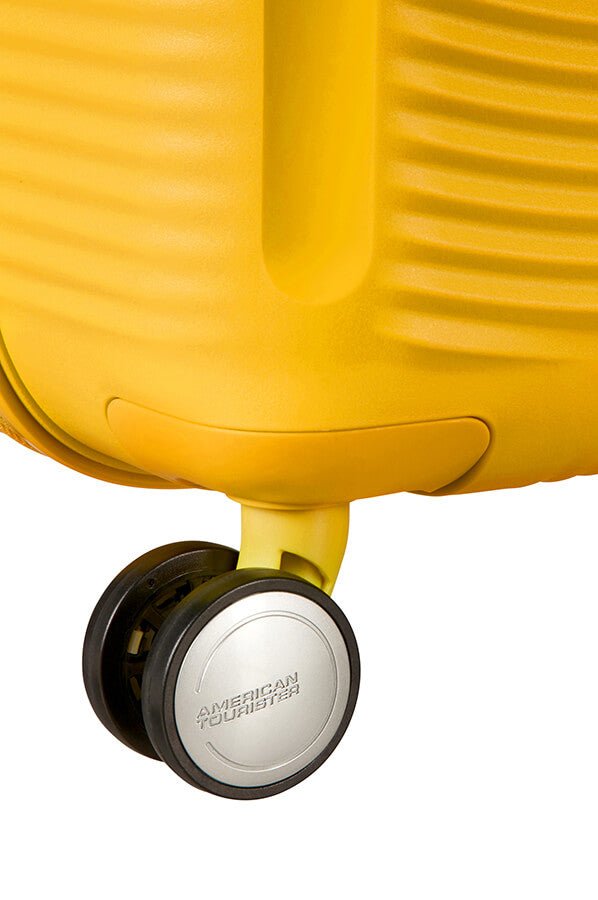 American Tourister Soundbox 67cm Medium Spinner - Expandable | Golden/Yellow - KaryKase