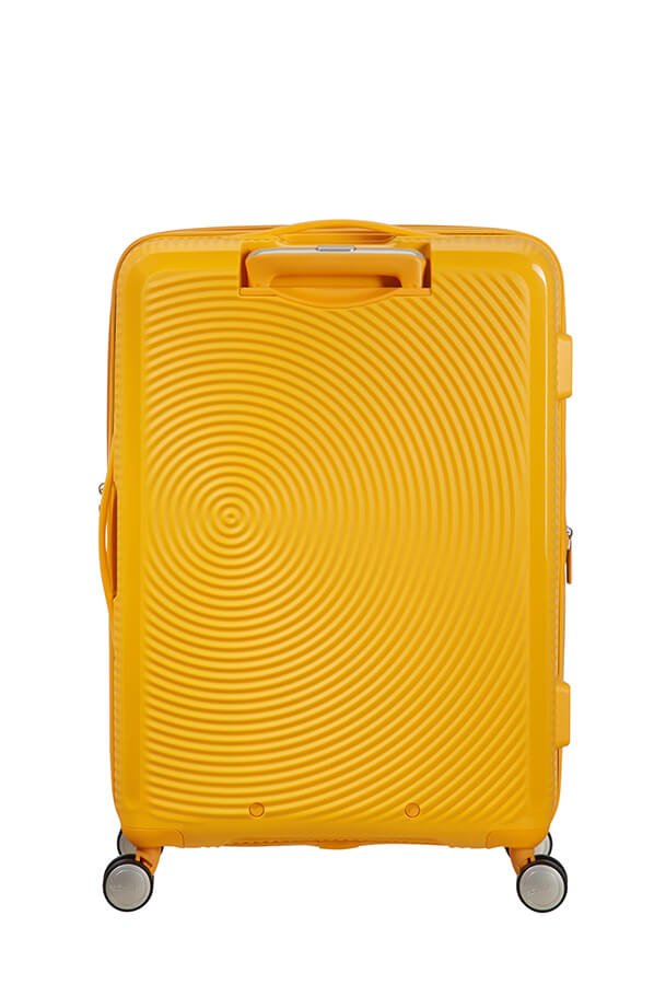 American Tourister Soundbox 67cm Medium Spinner - Expandable | Golden/Yellow - KaryKase