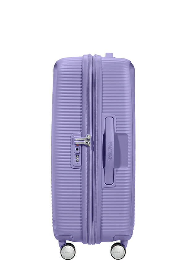 American Tourister Soundbox 67cm Medium Spinner - Expandable | Lavender - KaryKase