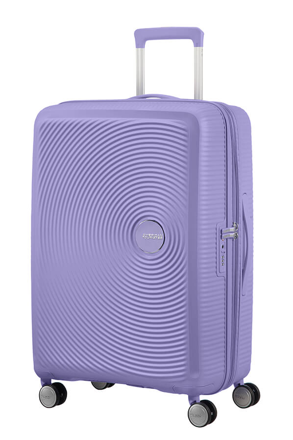 American Tourister Soundbox 67cm Medium Spinner - Expandable | Lavender - KaryKase