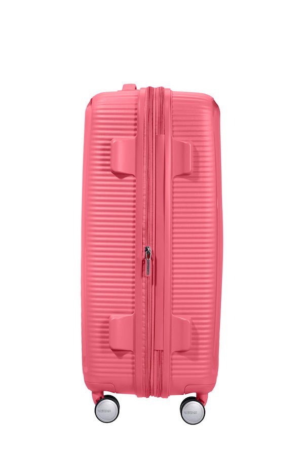 American Tourister Soundbox 67cm Medium Spinner - Expandable | Sun Kissed Coral - KaryKase