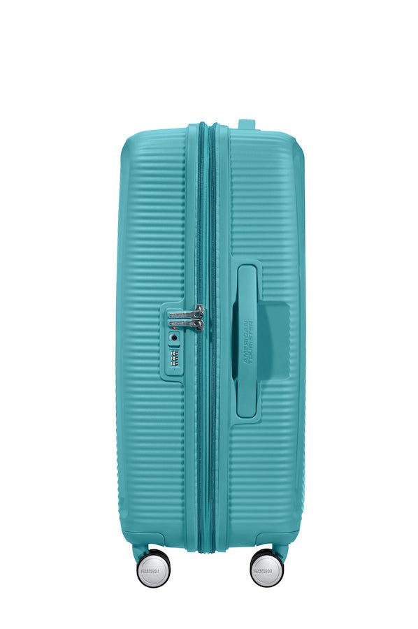 American Tourister Soundbox 67cm Medium Spinner - Expandable | Turquoise Tonic - KaryKase