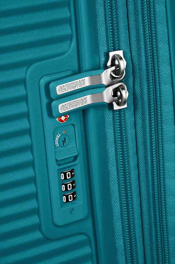 American Tourister Soundbox 77cm Large Spinner - Expandable | Jade Green - KaryKase