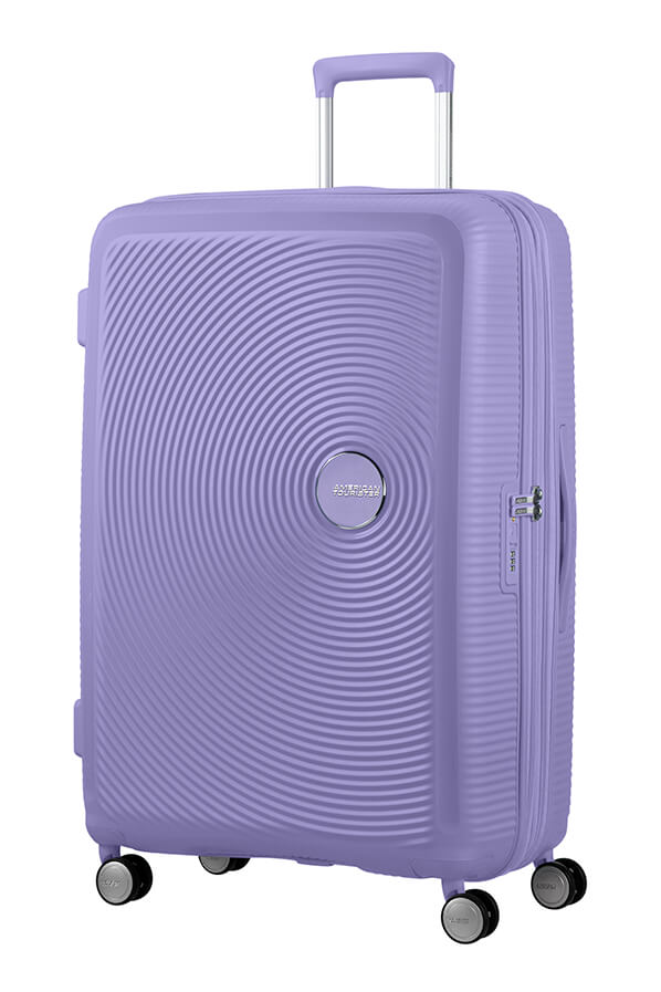 American Tourister Soundbox 77cm Large Spinner - Expandable | Lavender - KaryKase