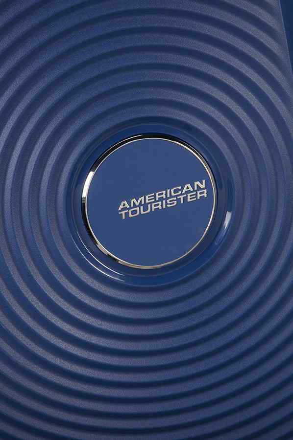 American Tourister Soundbox 77cm Large Spinner - Expandable | Midnight Navy - KaryKase