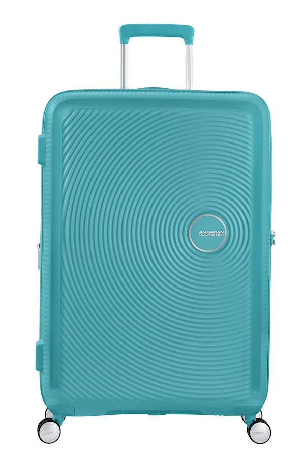 American Tourister Soundbox 77cm Large Spinner - Expandable | Turquoise Tonic - KaryKase