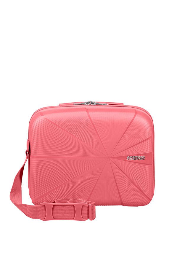 American Tourister Starvibe Beauty Case | Sun Kissed Coral - KaryKase