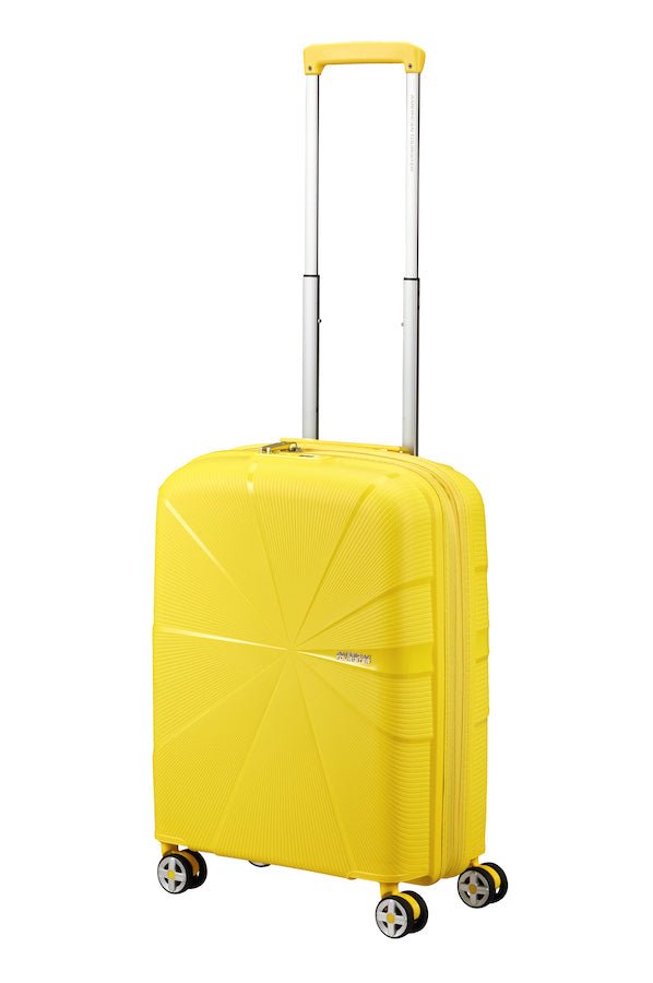 American Tourister Starvibe Expandable 55cm Cabin Spinner | Electric Lemon - KaryKase