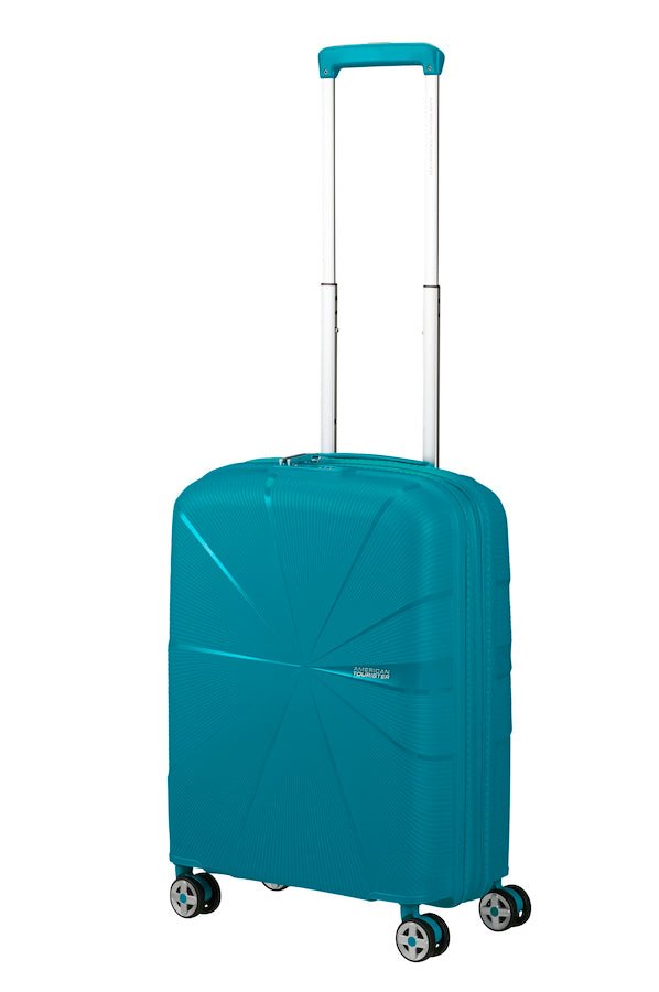 American Tourister Starvibe Expandable 55cm Cabin Spinner | Verdigris - KaryKase