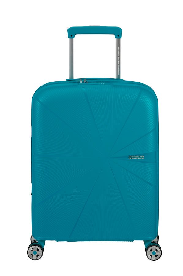 American Tourister Starvibe Expandable 55cm Cabin Spinner | Verdigris - KaryKase