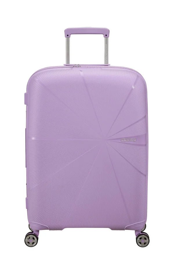 American Tourister Starvibe Expandable 67cm Medium Spinner | Digital Lavender - KaryKase