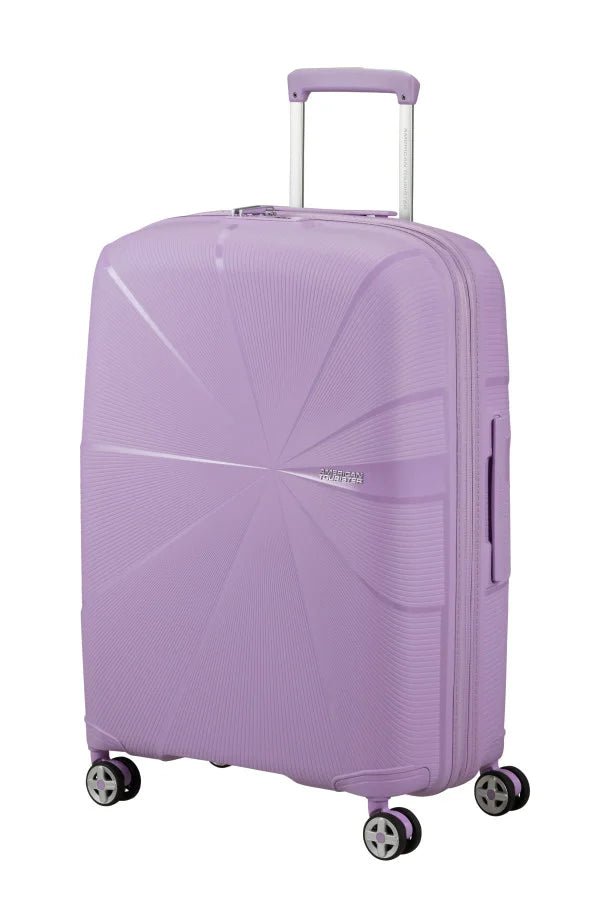 American Tourister Starvibe Expandable 67cm Medium Spinner | Digital Lavender - KaryKase