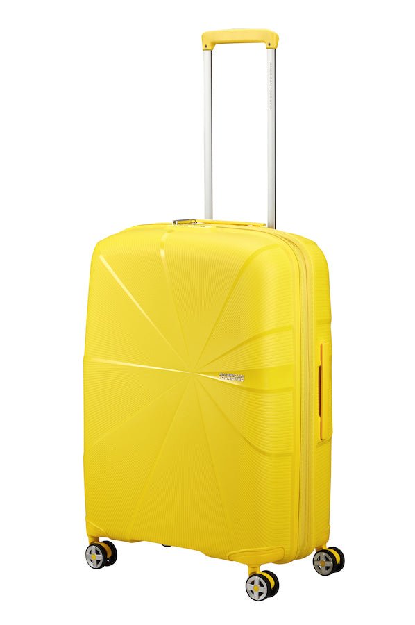 American Tourister Starvibe Expandable 67cm Medium Spinner | Electric Lemon - KaryKase