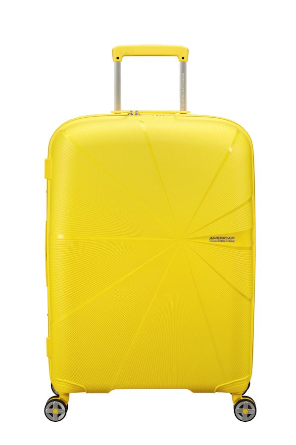 American Tourister Starvibe Expandable 67cm Medium Spinner | Electric Lemon - KaryKase