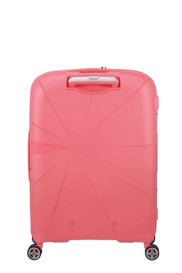 American Tourister Starvibe Expandable 67cm Medium Spinner | Sun Kissed Coral - KaryKase