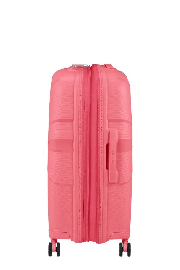 American Tourister Starvibe Expandable 67cm Medium Spinner | Sun Kissed Coral - KaryKase